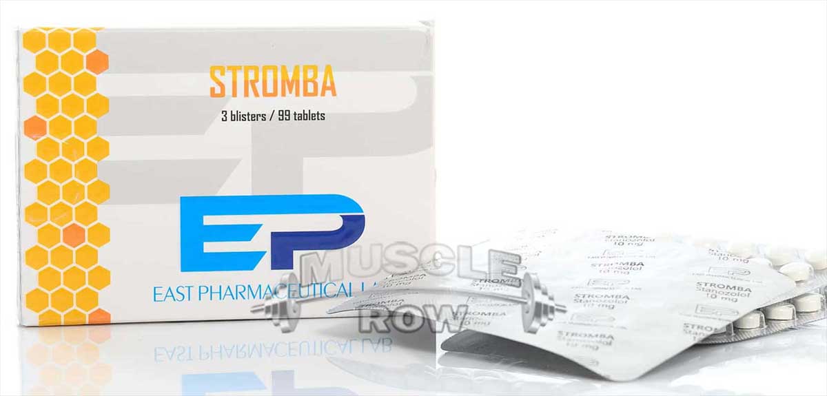 Γνήσια δισκία Stanozolol. Stromba 10 mg. ποιότητας Στανοζολόλη.